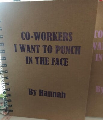 Hard back Craft Lined Notebooks