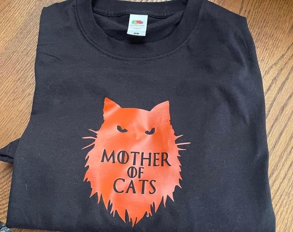 T-Shirts with personalised DTF