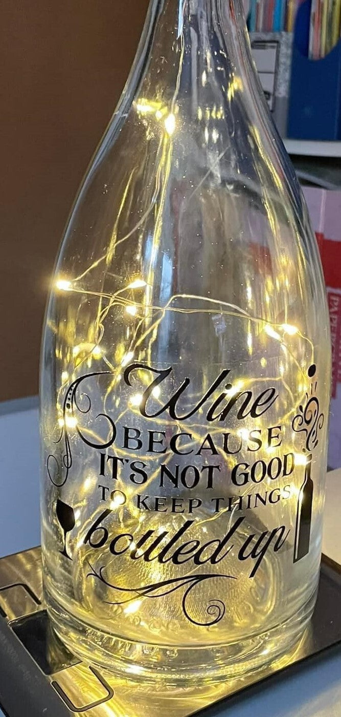 Wine Bottle Lights