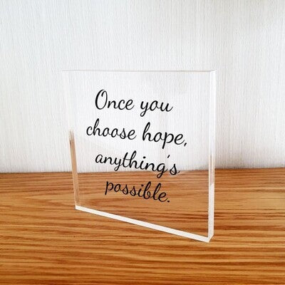 Acrylic Occasion Blocks
