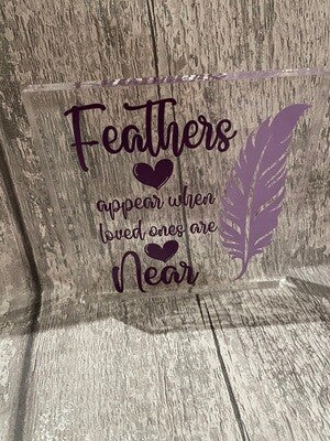 Acrylic Memorial Blocks
