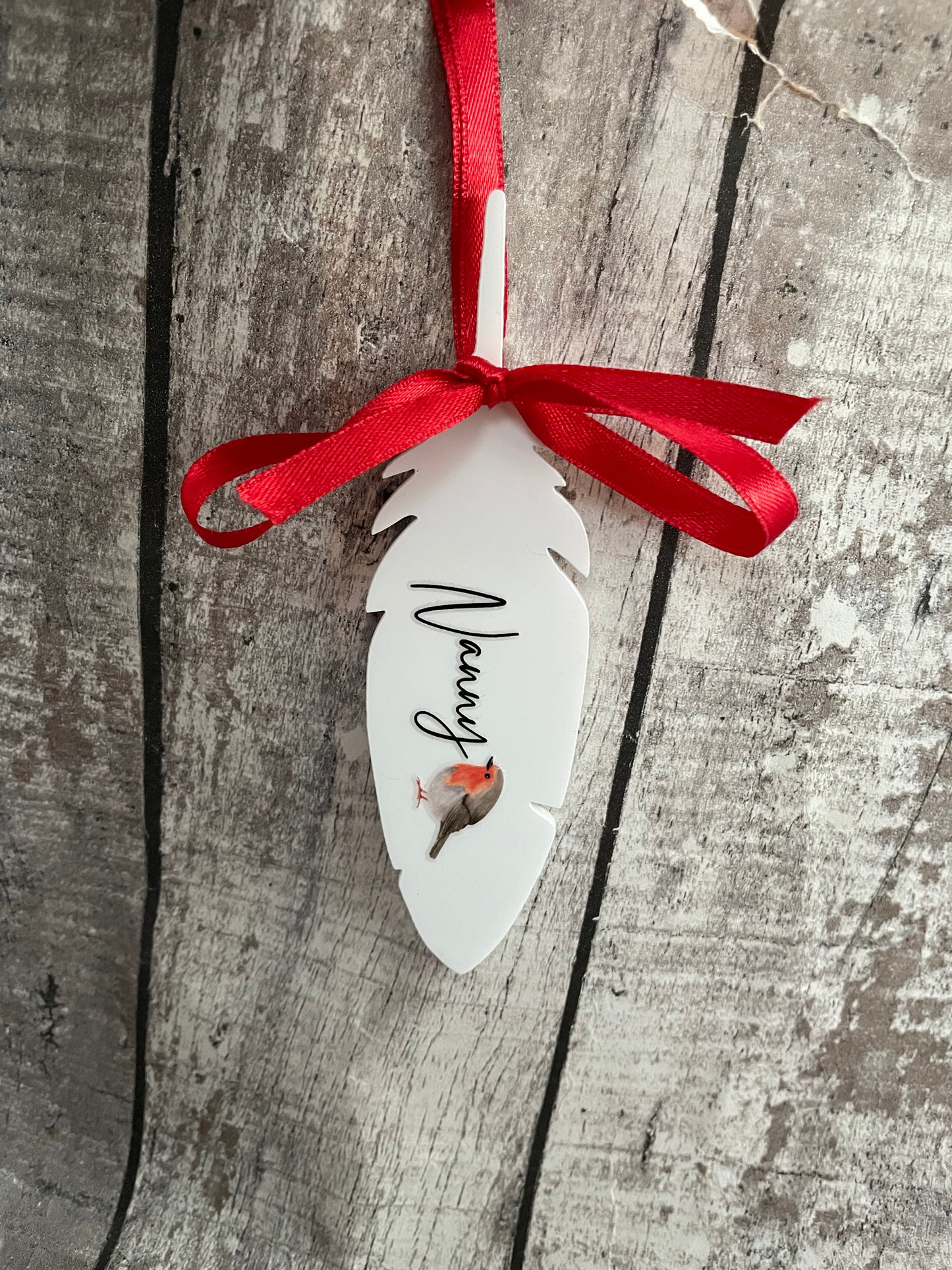 Memorial Feathers with UVDTF