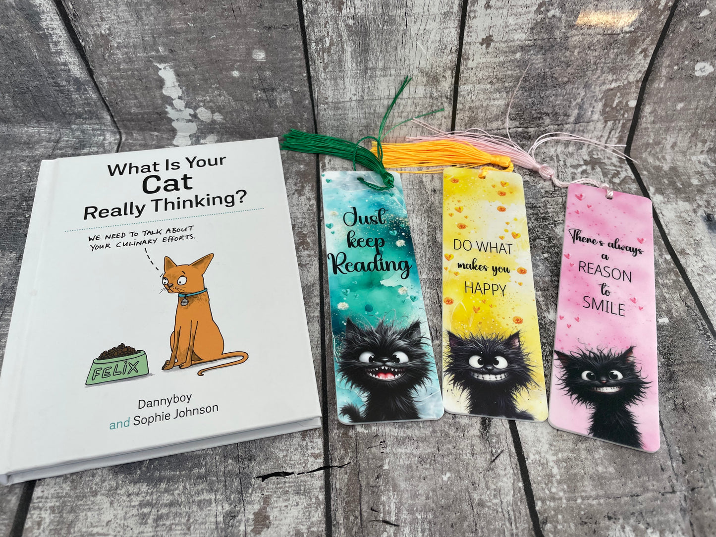 Motivational Bookmarks Cat or Dog