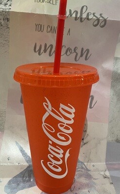 Cold Cup 16 or 24 oz with Vinyl