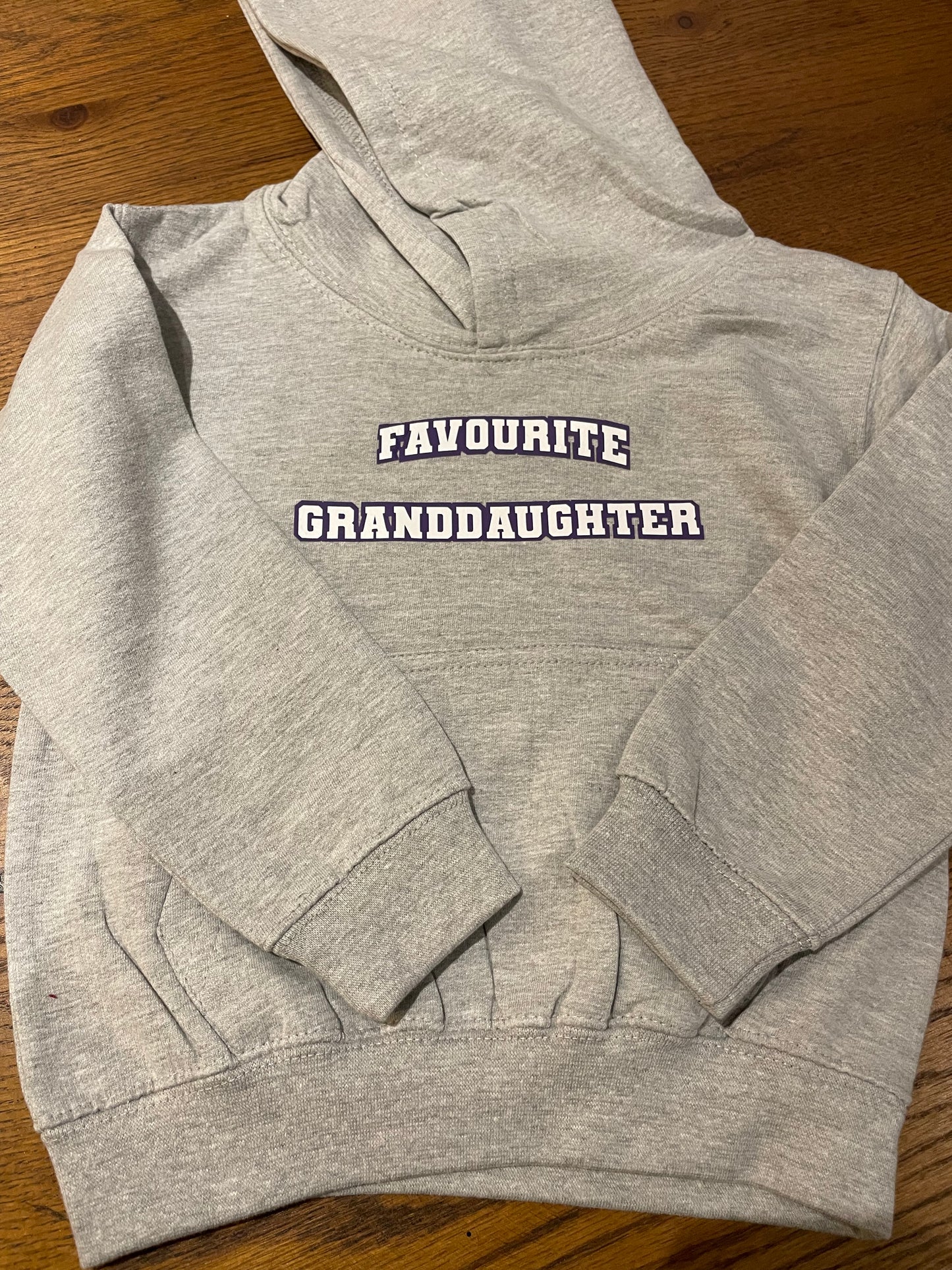 Children's Personalised Pull on Hoodie