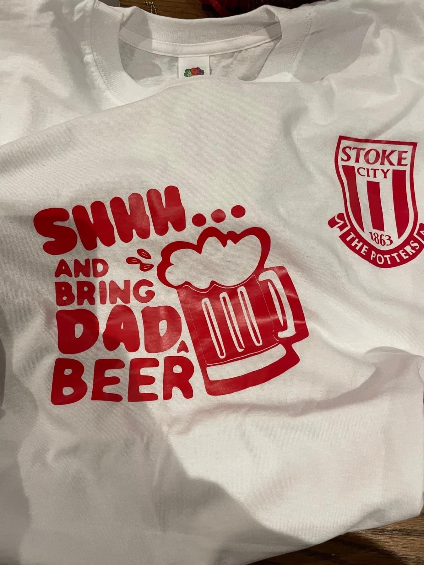 T-Shirts with personalised DTF