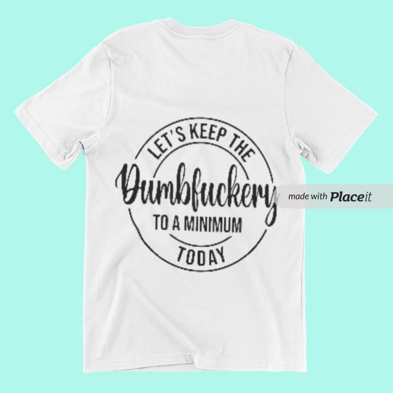 T-Shirts with personalised DTF
