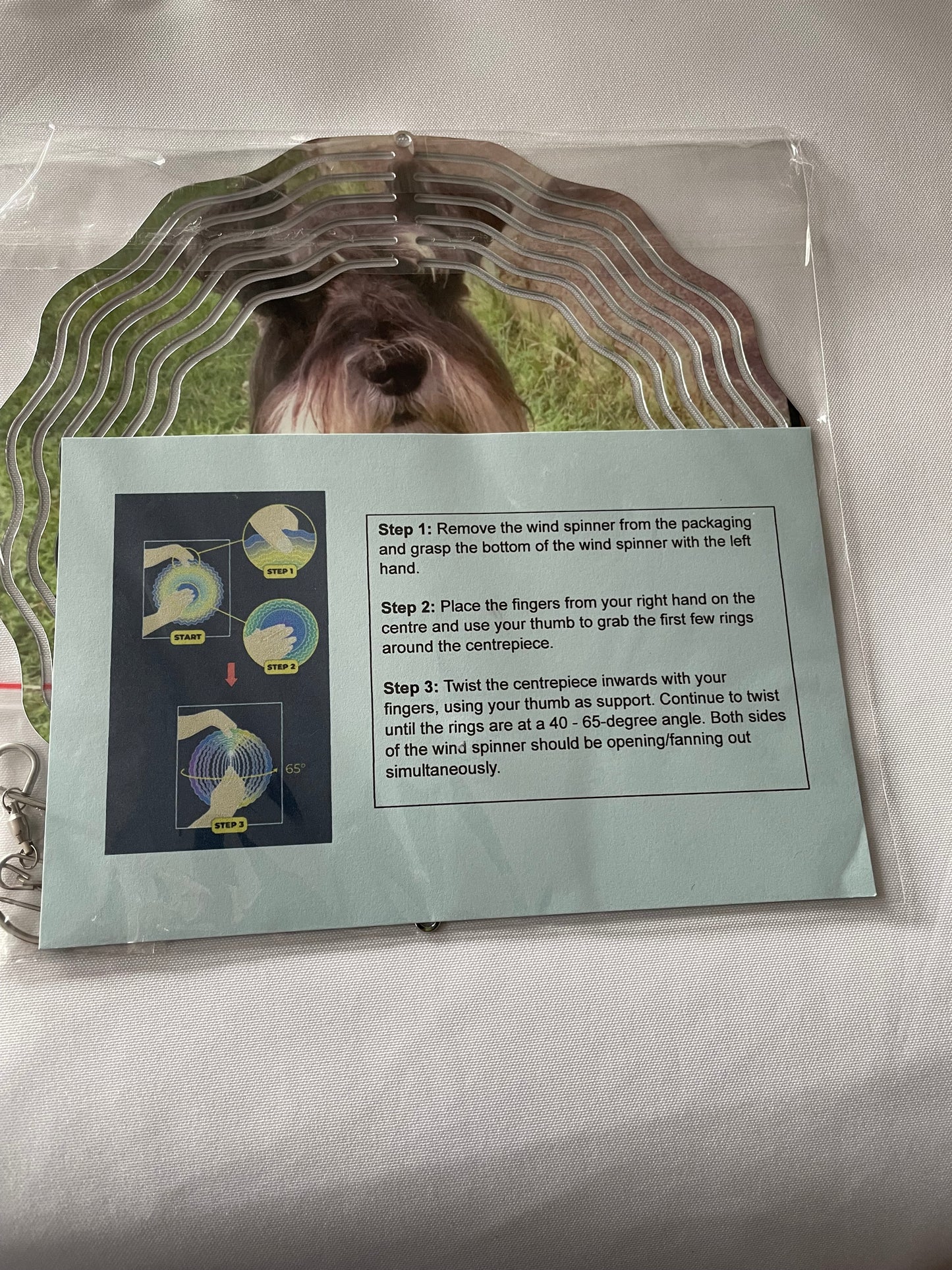 Metal Sublimated Wind Spinner