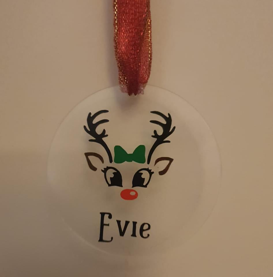 Christmas Acrylic baubles