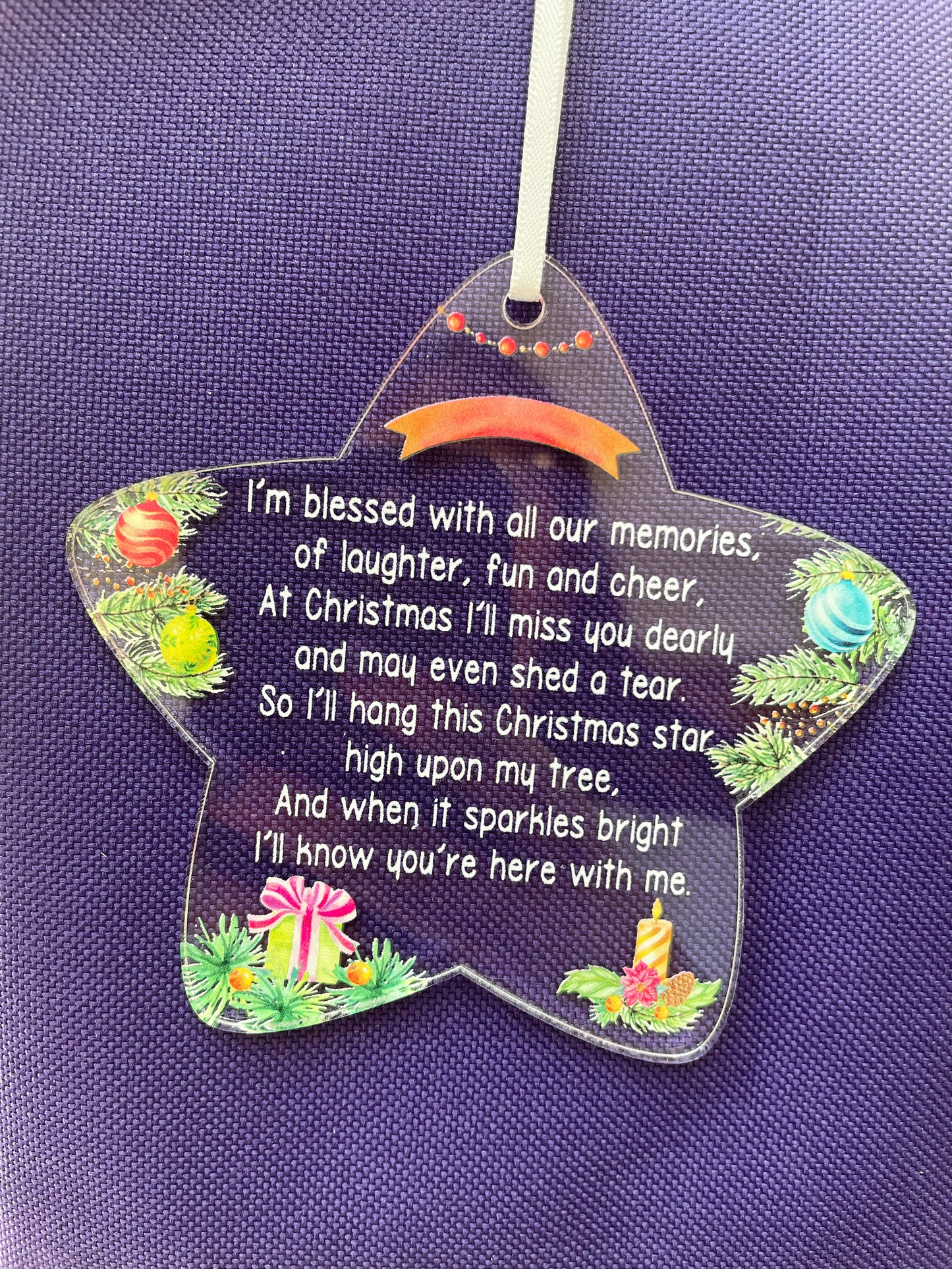 Christmas Acrylic Memorials