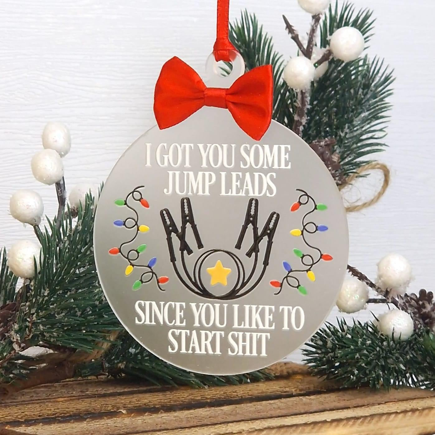 10cm Christmas Bauble with UV DTF