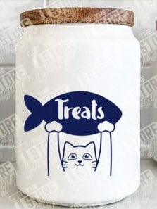 Cat or Dog Treat Jar