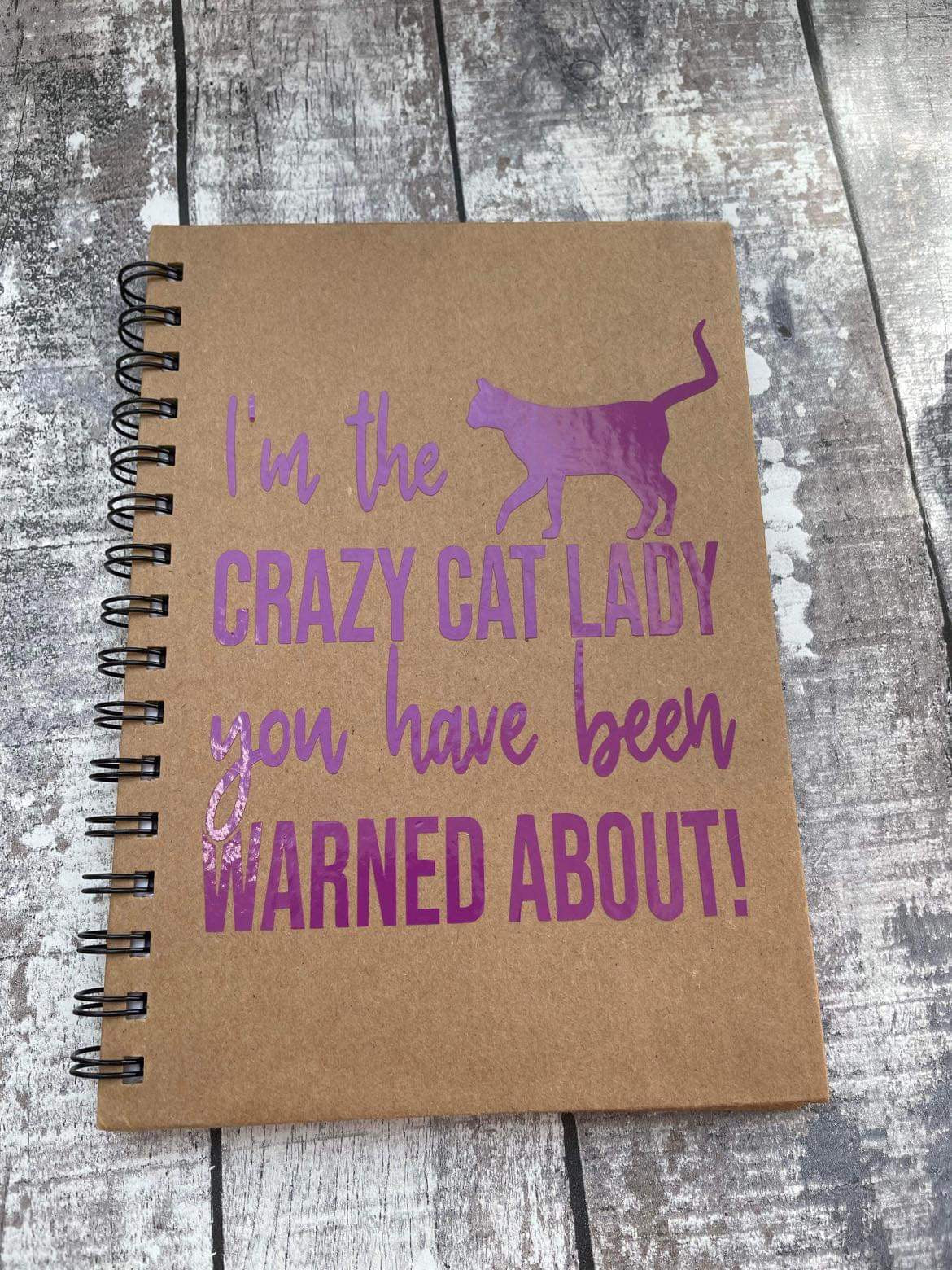 Hard back Craft Lined Notebooks