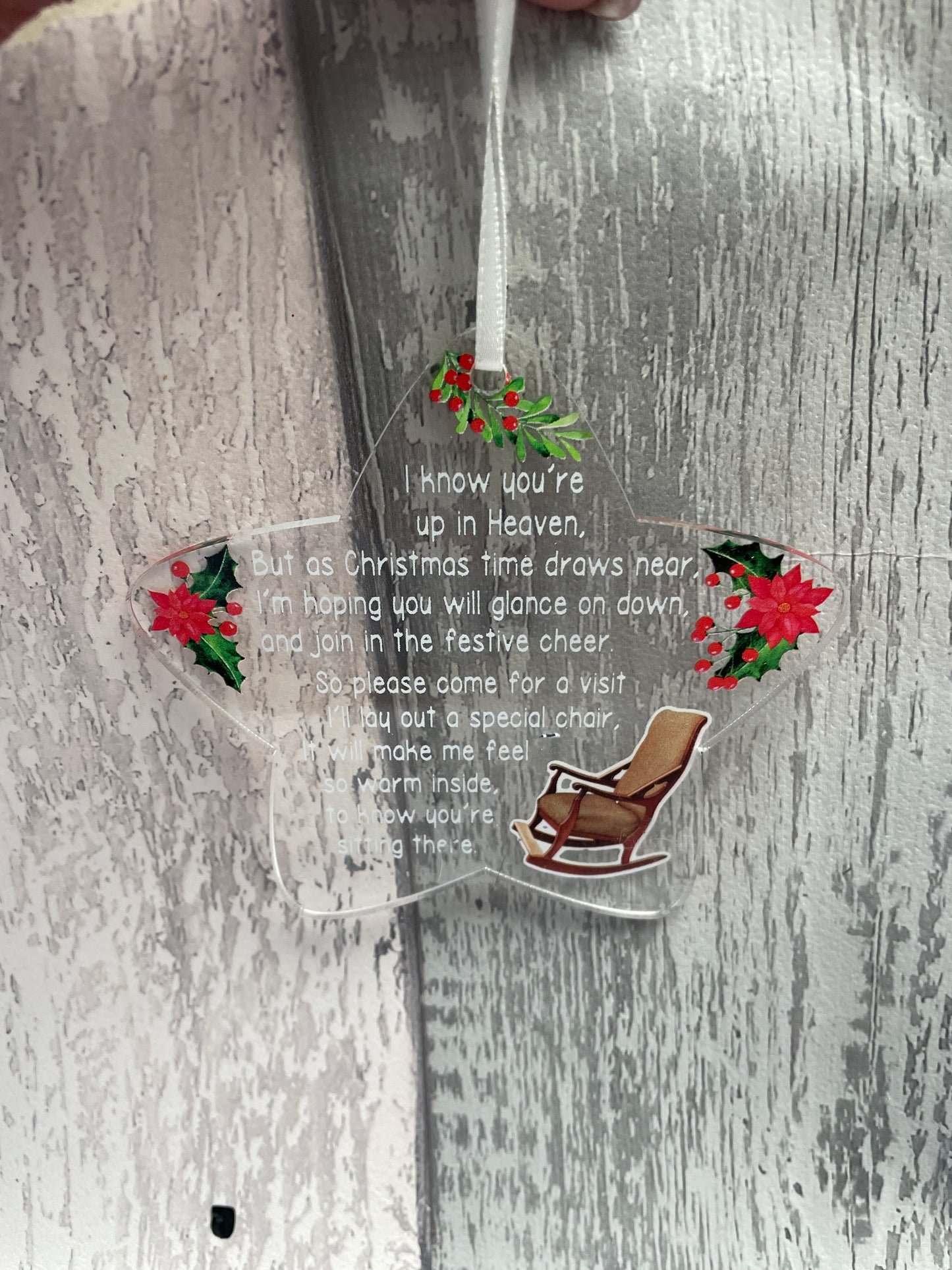 Christmas Acrylic Memorials