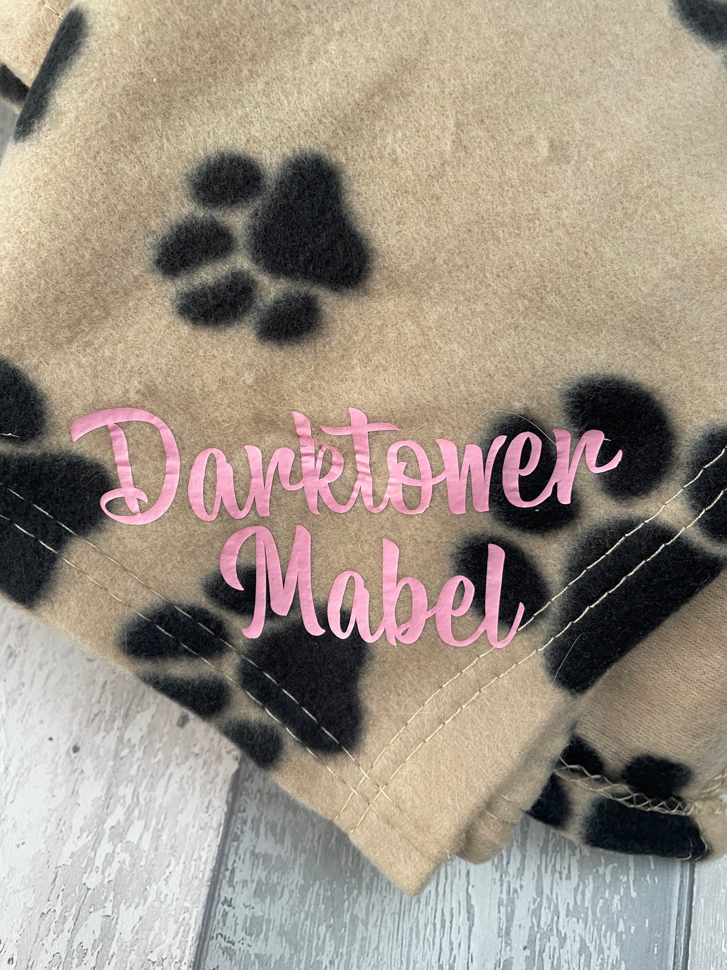 Personalised pet blankets