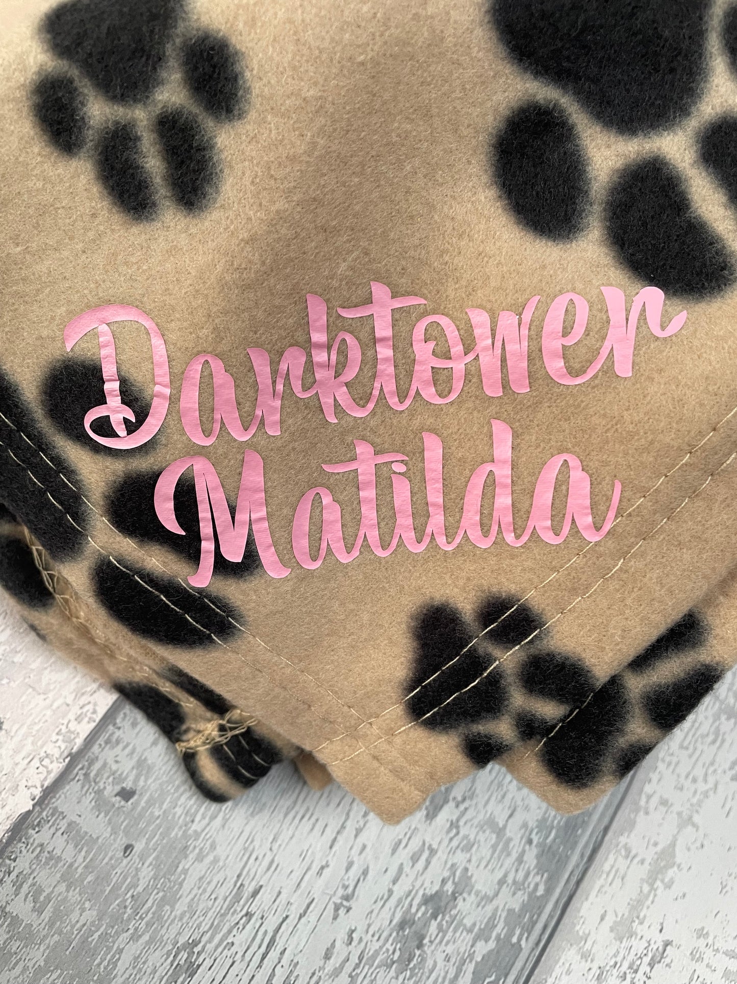 Personalised pet blankets