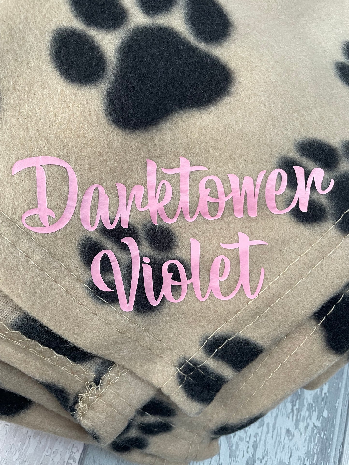 Personalised pet blankets