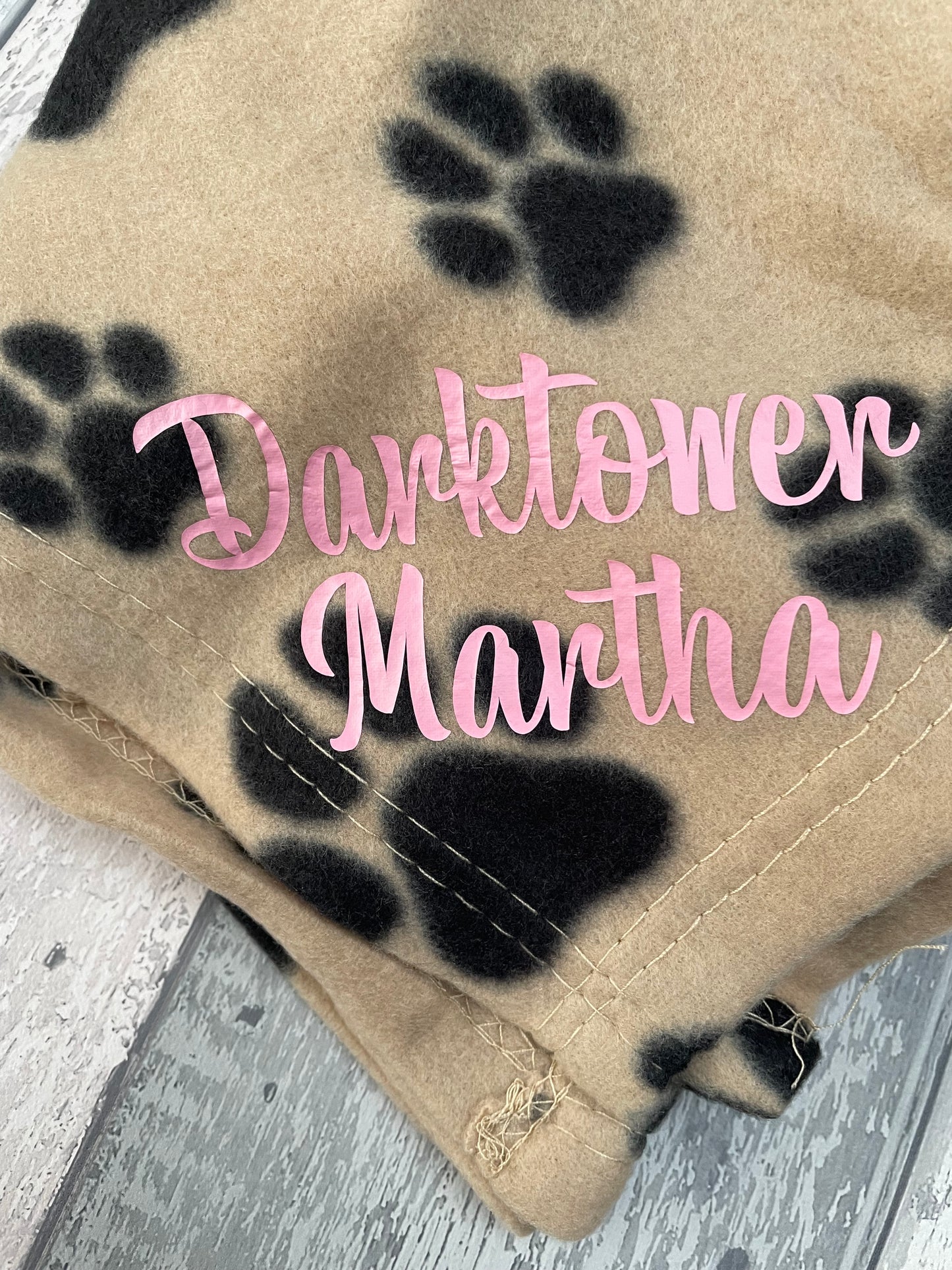 Personalised pet blankets