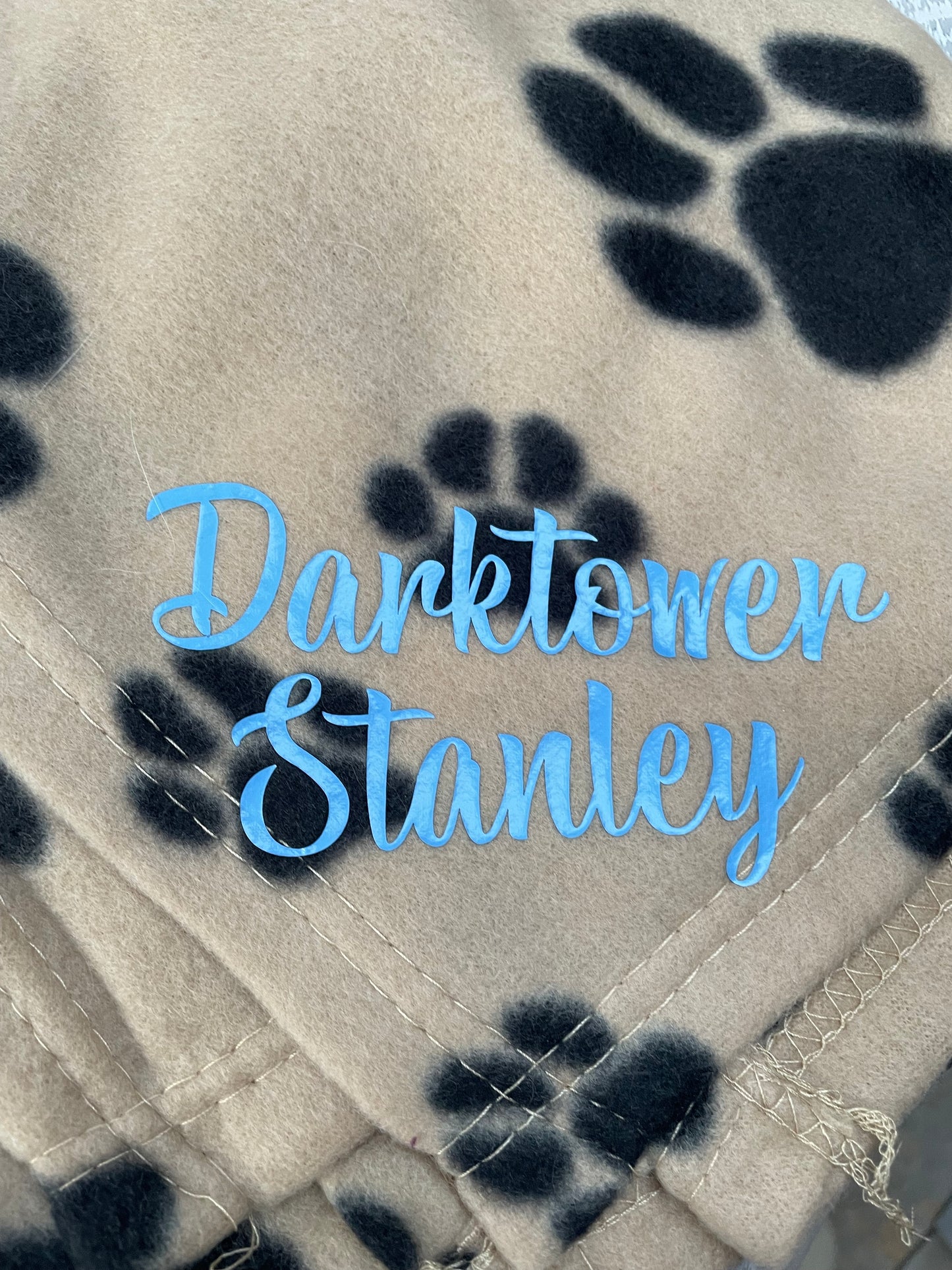 Personalised pet blankets