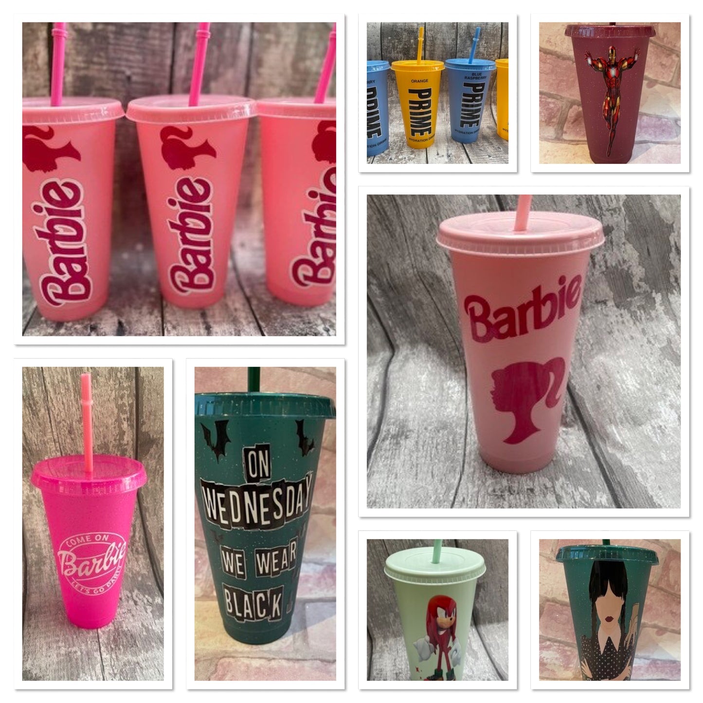 Cold Cup 16 or 24 oz with UV -DTF