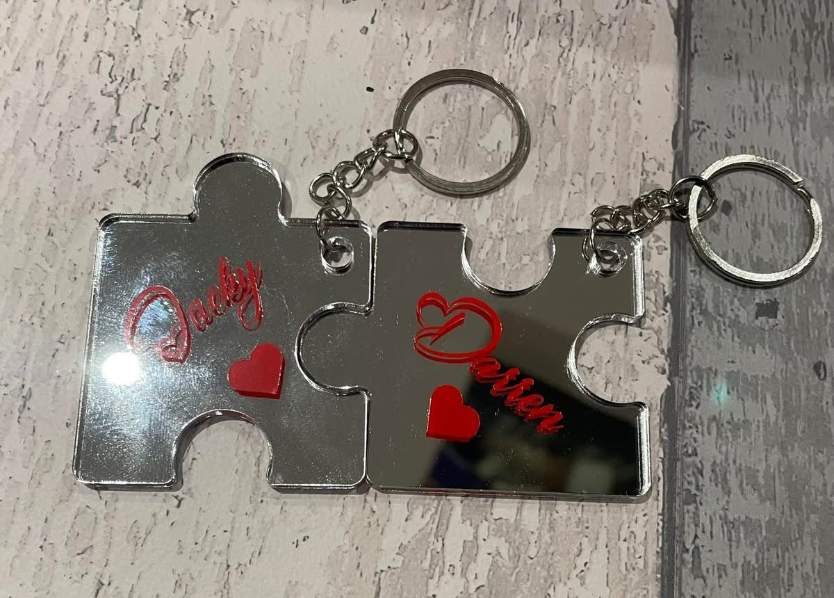 Valentine Keyring