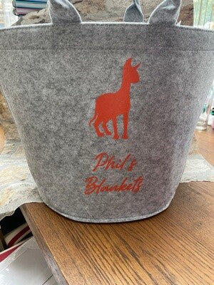 Felt Toy Trug