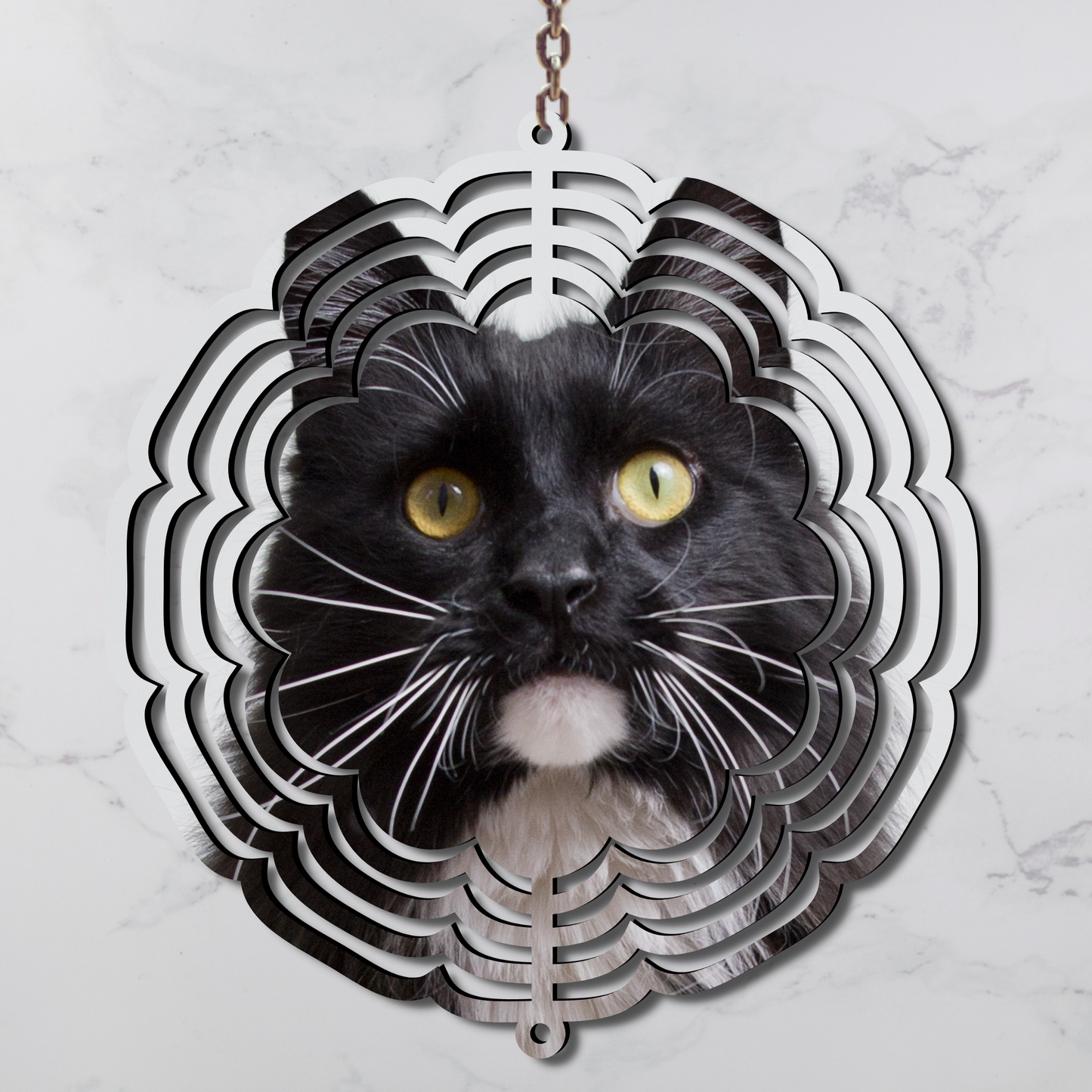 Metal Sublimated Wind Spinner