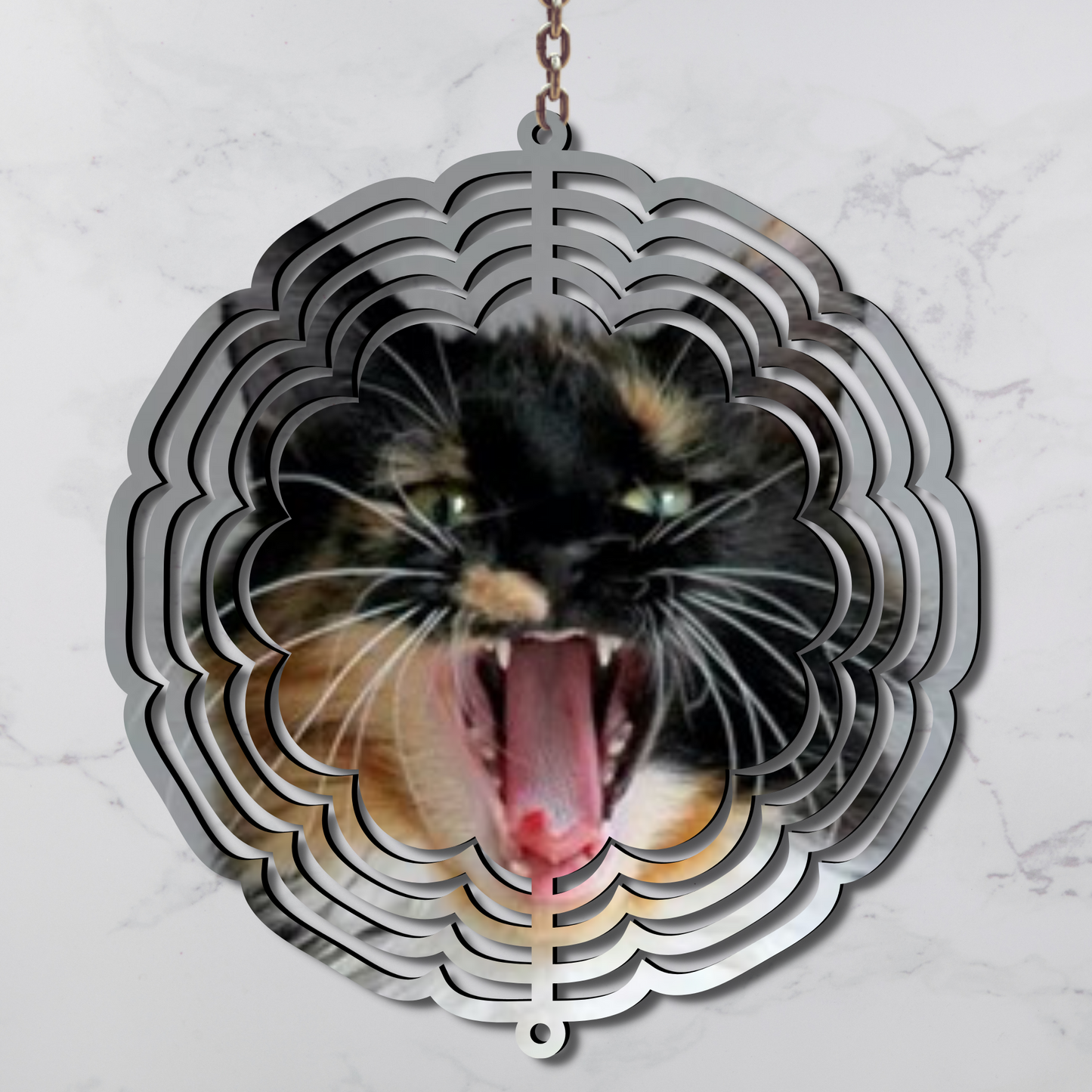 Metal Sublimated Wind Spinner