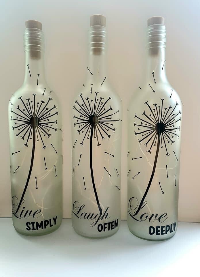 Wine Bottle Lights