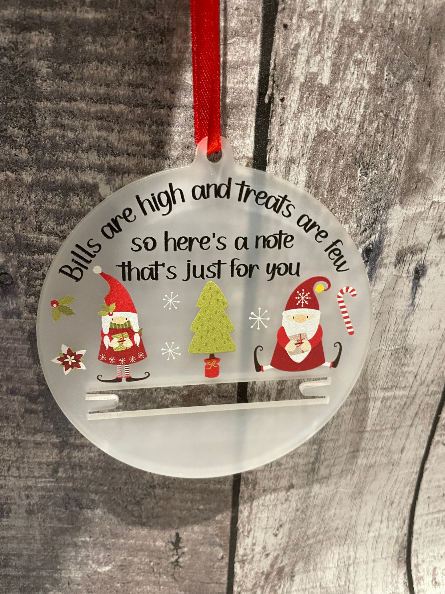 Money Holder Bauble