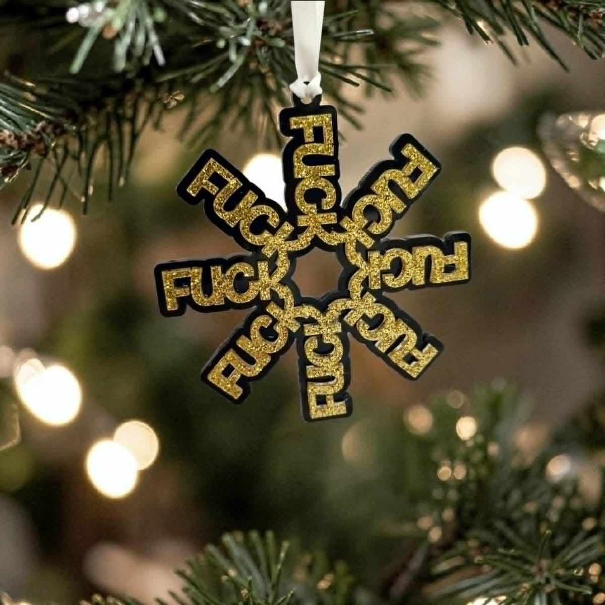 Sweary Christmas Decorations