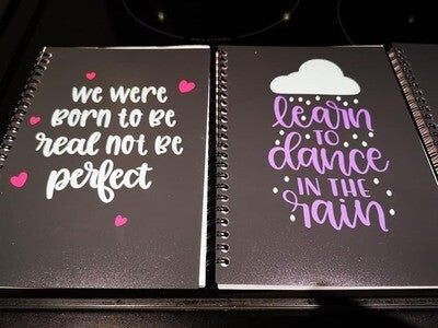 Hard back Craft Lined Notebooks
