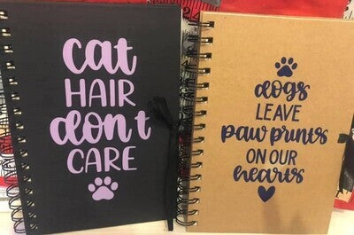 Hard back Craft Lined Notebooks