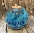 Memorial tea light holder
