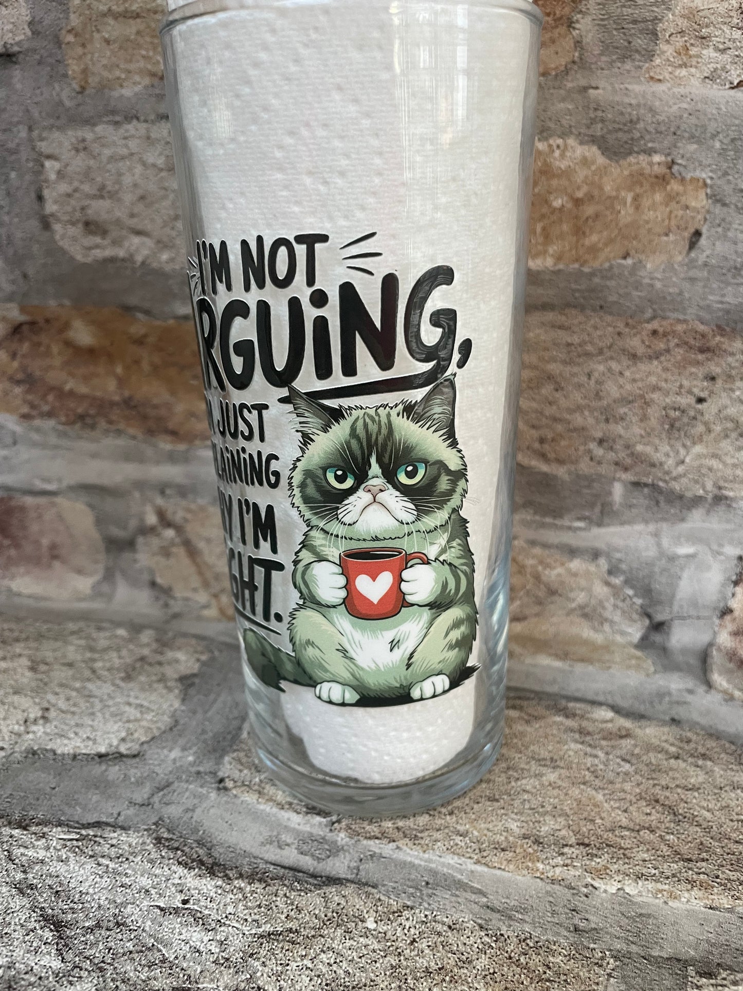 UV-DTF Highball Glass