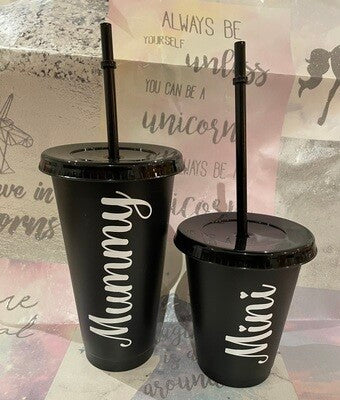 Cold Cup  16 or 24 oz with Vinyl