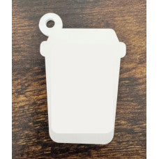 Tea or Coffee Addict Acrylic Keyrings