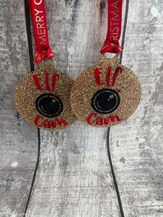 Glitter Christmas Baubles
