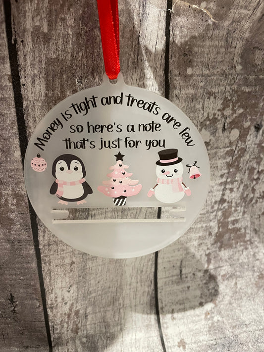 Money Holder Bauble