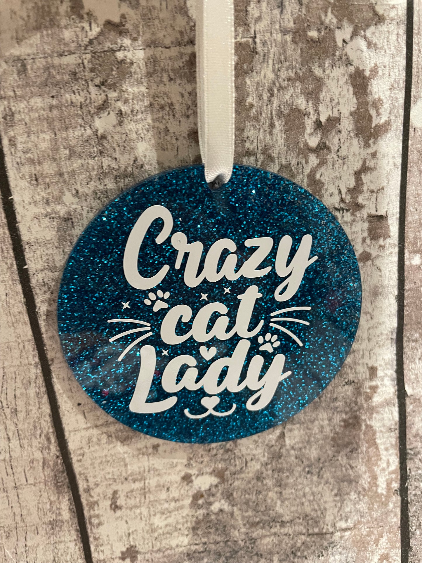 Glitter Cat or Dog Baubles