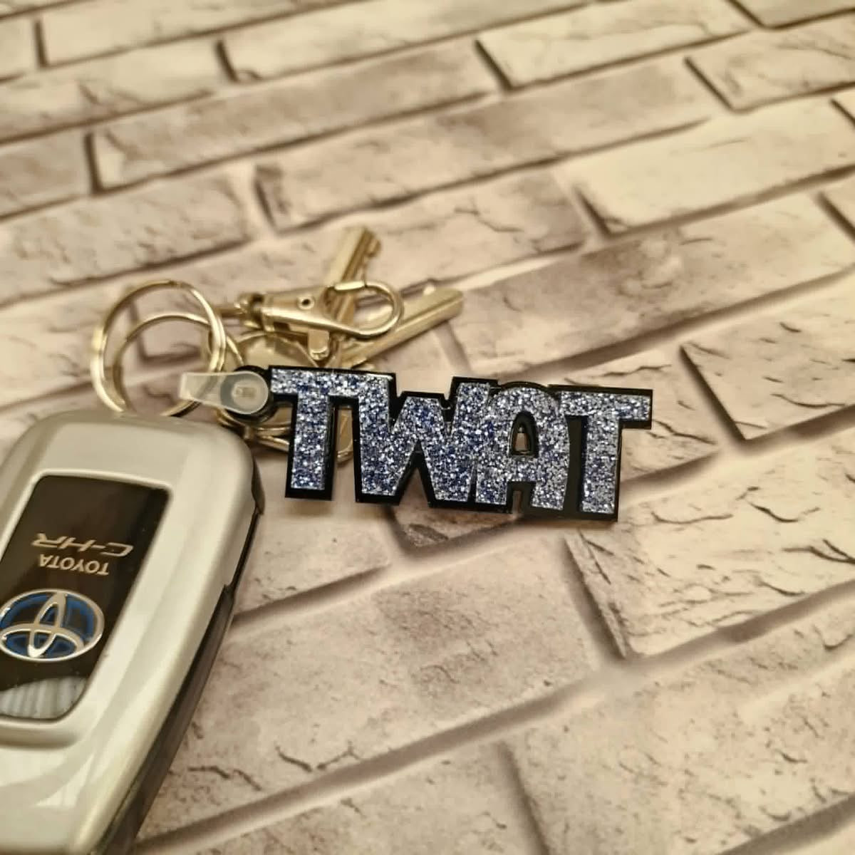 Sweary Keyrings