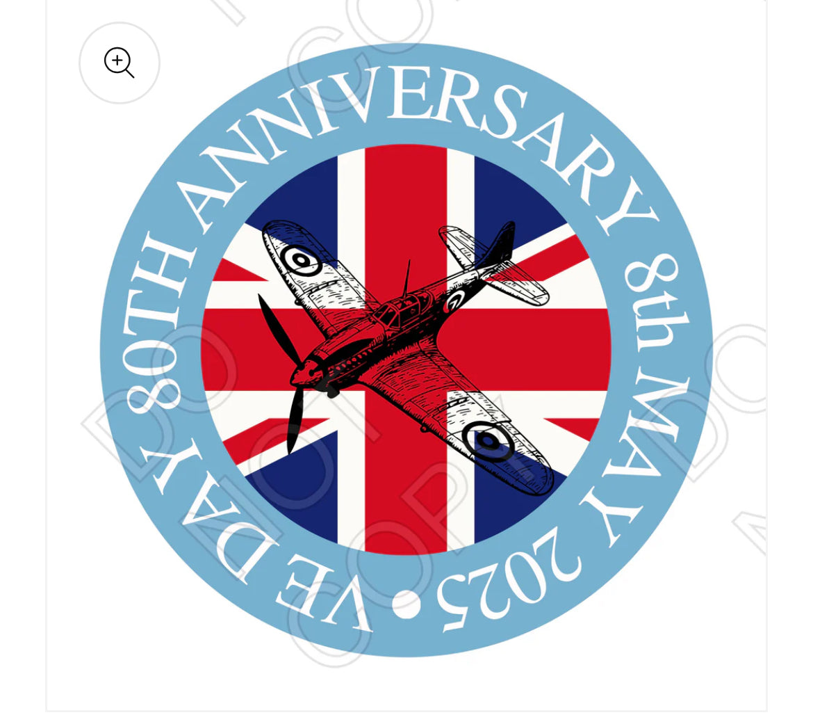 VE Day Celebration Pint Glass
