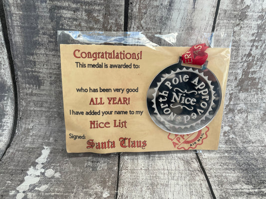 Christmas Nice Medal