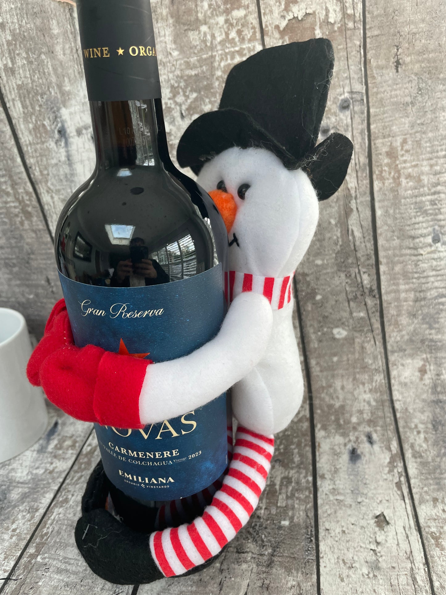 Christmas Wine Holder