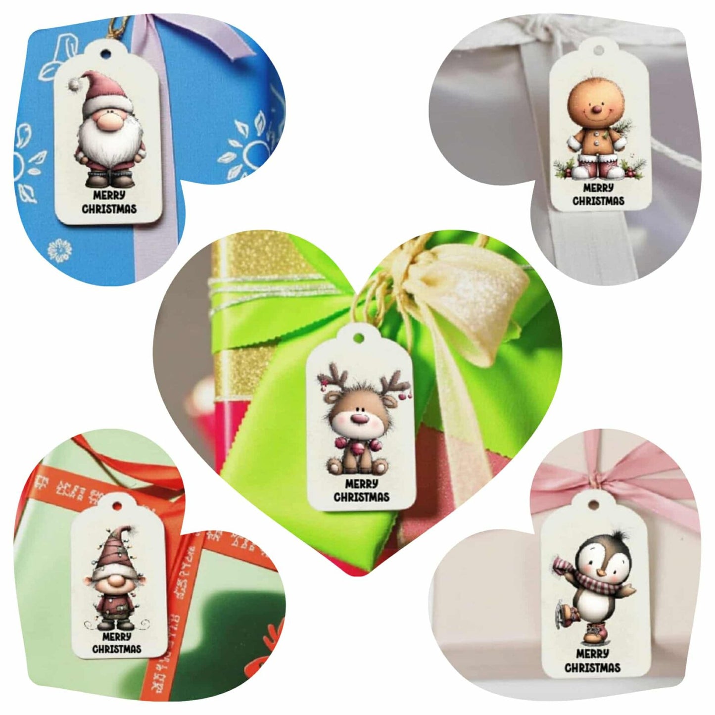 Acrylic gift tags