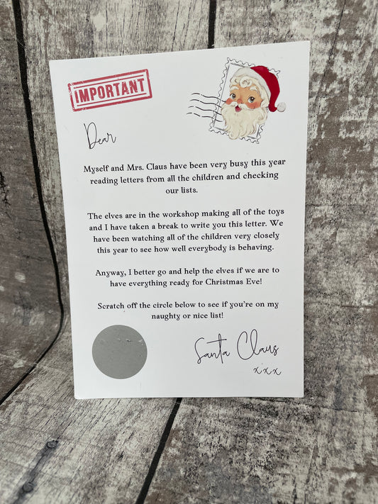 Letter to Santa