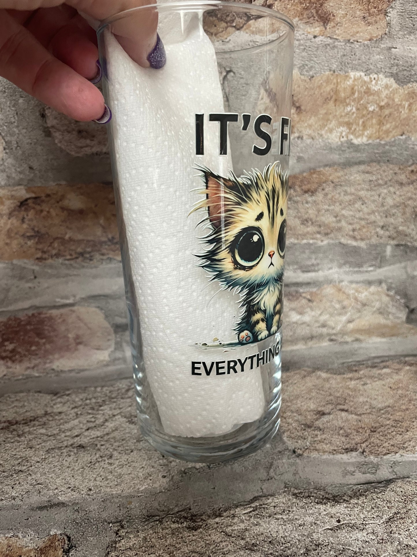 UV-DTF Highball Glass