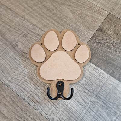 Dog lead MDF Paw
