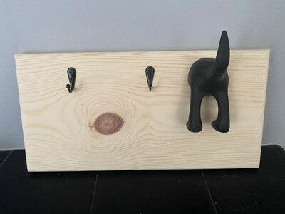 Dog lead holders Wooden