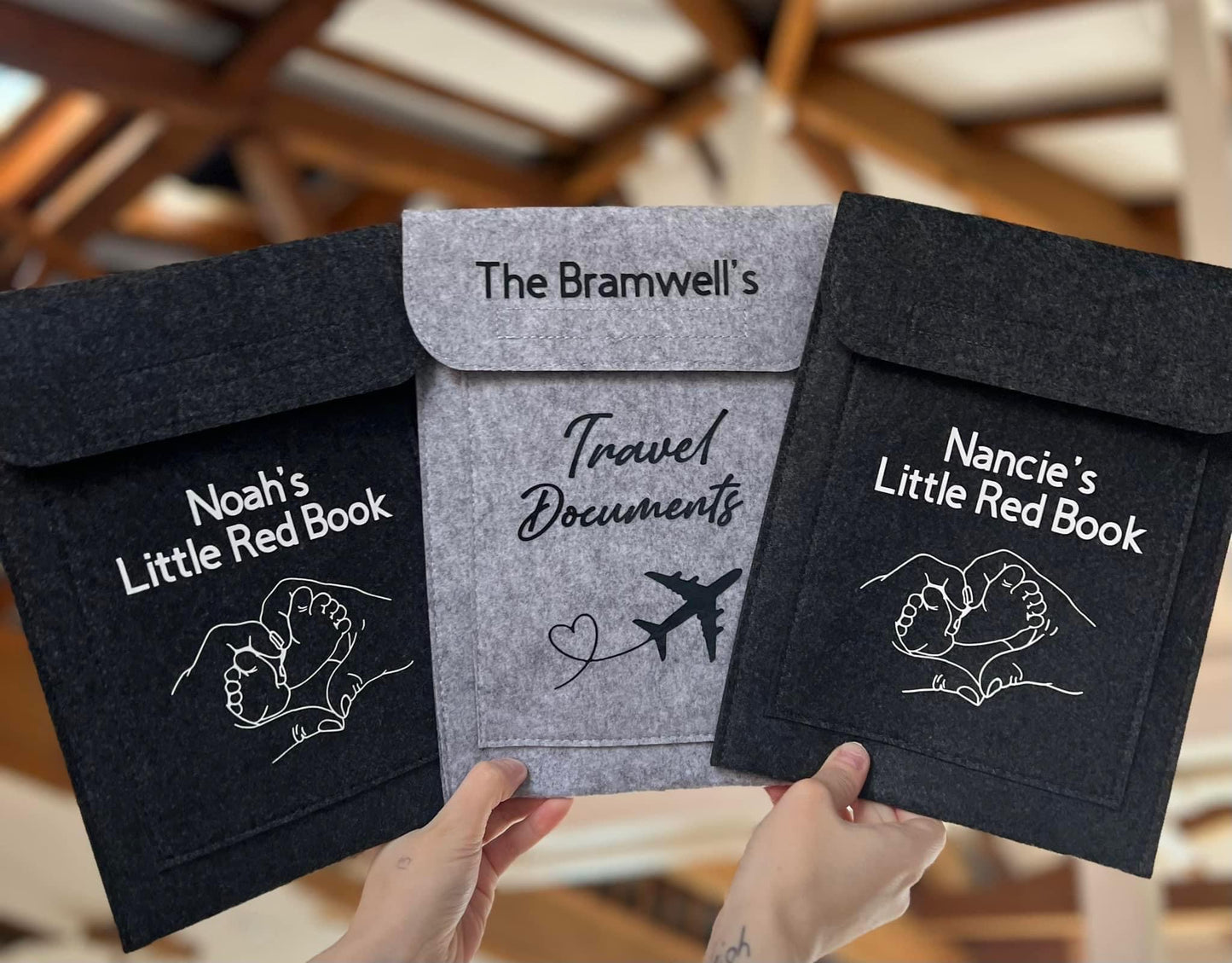 Felt Pregnancy, Tablet or Travel Wallets